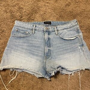 Free Assembly denim shorts, size 12